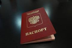 Российский паспорт, официально, с проводкой